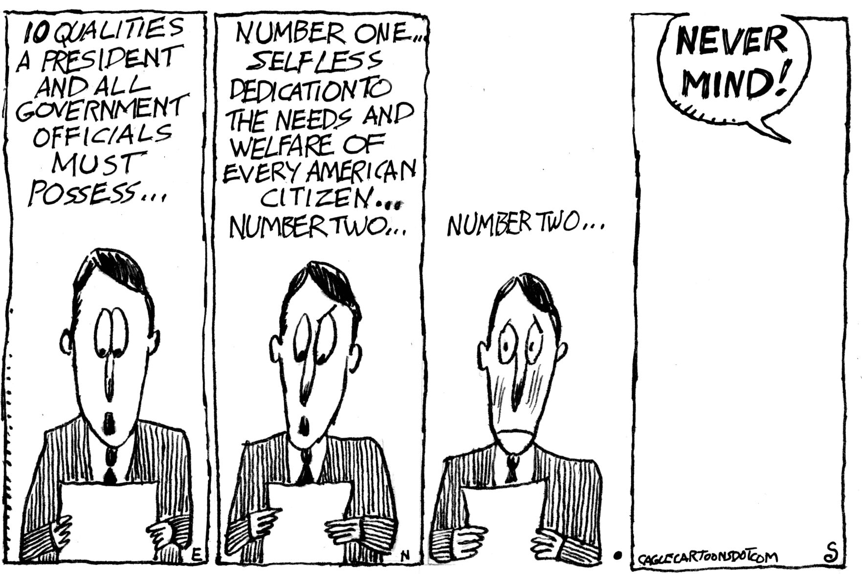 Presidential requirements